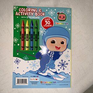 Cocomelon Coloring & Activity Book With Stickers